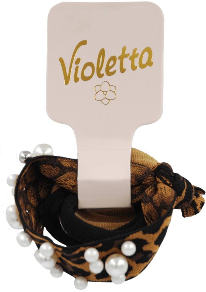 Резинки для волосся Violetta з прикрасою (CH-WNT-24-168) 5 шт