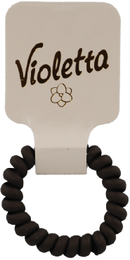 Резинка для волос Violetta спираль 1 шт