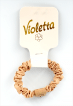 Violetta резинка для волос с украшением в мелкий горошек, 1шт