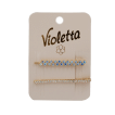 Violetta невидимки для волосся з прикрасою, 2шт