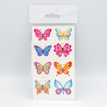 Violetta тату стікери для тіла Метелики, 1шт
