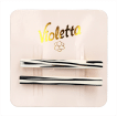 Violetta col. затиски для волосся колір в асортименті  артикул  CH-WNT-24-200, 2 штуки
