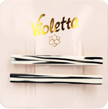 Затиски для волосся Violetta col. (CH-WNT-24-200) 2 шт (колір в асортименті)