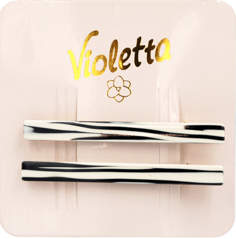 Затиски для волосся Violetta col. (CH-WNT-24-200) 2 шт (колір в асортименті)