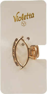 Краб для волосся Violetta металевий (CH-WNT-24-202) 1 шт