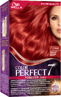 Крем-фарба для волосся WELLA Color Perfect 77/44 Вулканічний червоний