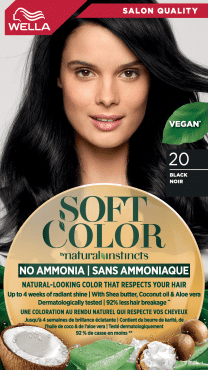 WELLA Soft Color краска для волос без аммиака 20 Черный