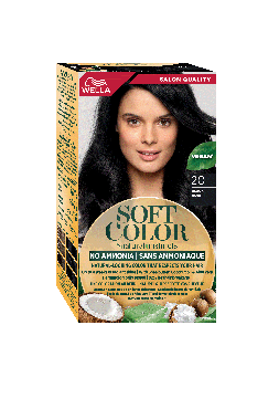 WELLA Soft Color краска для волос без аммиака 20 Черный фото 3