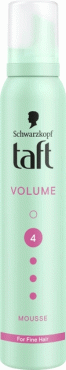 Taft пена для волос Volume 4, 200мл
