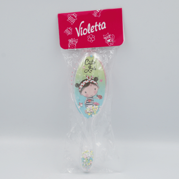 Violetta гребінець для волосся дитячий з малюнком дівчинки, 1шт