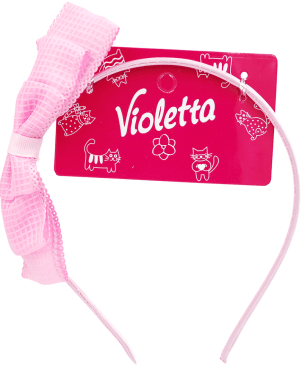Ободок для волос детский Violetta с украшением пышный бант 1шт