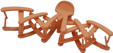 Краб для волосся Violetta col.  (CH-WNT-24-237) 1 шт (колір в асортименті) фото 1