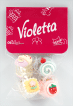 Violetta крабики для волос детские изделия Пирожные, 4шт