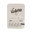 Violetta col. заколки для волосся (затиск+невидимки) артикул  CH-WNT-24-282, 3 штуки
