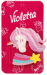 Набор детских шпилек для волос Violetta с однорогом и радугой, 2 шт.