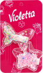 Дитячий набір Violetta казкові шпильки для волосся з метеликом та зірочкою 2 шт