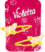 Дитячі заколки для волосся Violetta з метеликами 2 шт