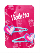 Violetta Детские заколки-хлопушки для волос с сердечками,2 шт фото 1