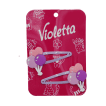 Violetta Дитячі заколки-хлопавки для волосся  з прикрасою, 2 шт