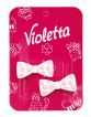 Violetta Дитячі шпильки-хлопушки для волосся бантиками в горошок,2 шт фото 1