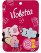 Зажимы для волос Violetta детские 4 шт.