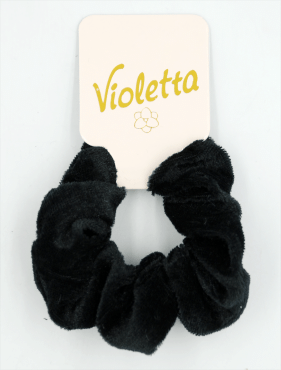 Бархатная резинка для волос Violetta, CH-WNT-24-333, 1 шт.