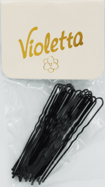Шпильки для волосся Violetta col. класичні (CH-WNT-24-350) 20 шт