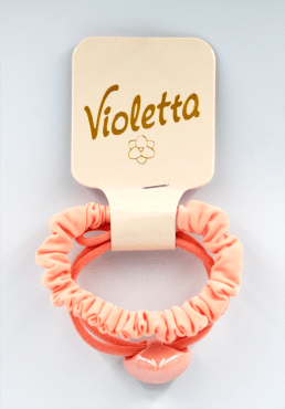 Violetta col. резинки для волосся з прикрасою артикул  CH-WNT-24-352, 2 штуки фото 2