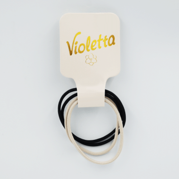 Набір резинок для волосся Violetta, 2 шт