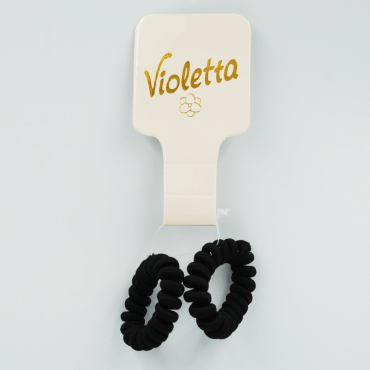 Violetta col. резинки для волосся спіраль артикул  CH-WNT-24-369, 2 штуки