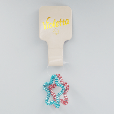 Violetta col. резинки для волос спираль артикул CH-WNT-24-374, 2 штуки