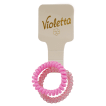 Violetta col. резинки для волос спираль артикул CH-WNT-24-375, 2 штуки