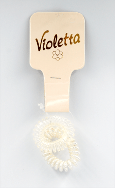 Violetta col. резинки для волос спираль артикул CH-WNT-24-378, 2 штуки фото 1
