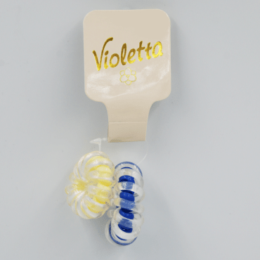 Violetta col. резинки для волос спираль артикул CH-WNT-24-391, 2 штуки