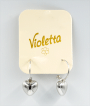 Сережки Violetta із підвіскою у вигляді серця, 1пара
