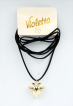 Подвеска Violetta с кулоном в форме сердца, 1шт