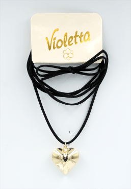 Подвеска Violetta с кулоном в форме сердца, 1шт