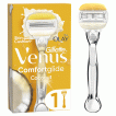 Gillette Venus&Olay ComfortGlide Coconut станок женский +1 картридж, 5 лезвий фото 16