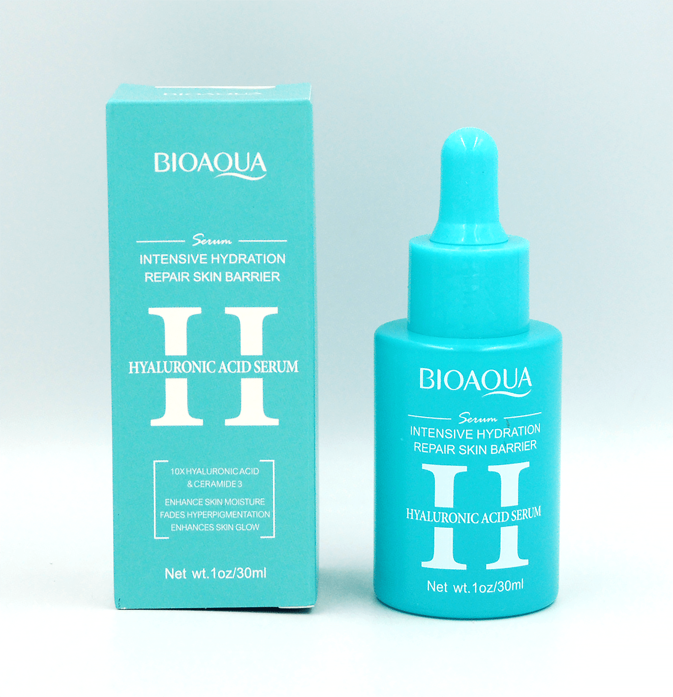 Сироватка для обличчя BIOAQUA із гіалуроновою кислотою 30 мл