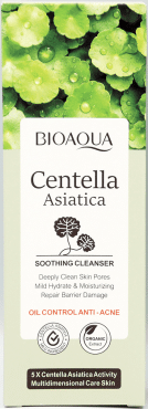 Пенка для умывания BIOAQUA с азиатской центеллой 100 г фото 1
