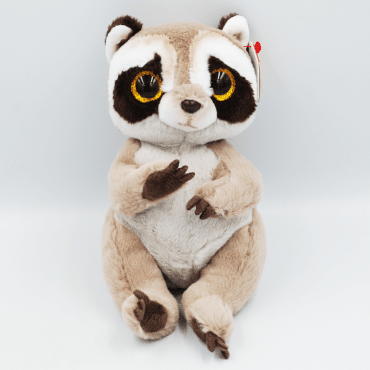 TY Мягкая игрушка Beanie Bellies Енот «PETEY» 20см, 1шт фото 1