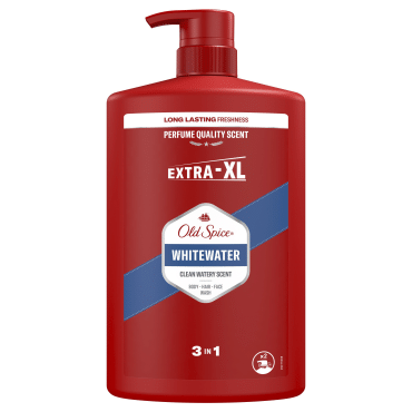 Old Spice гель для душу та шампунь чоловічій 2в1 Whitewater, 1000 мл фото 1