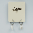 Сережки Violetta з підвісками 1 пара