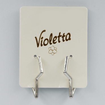 Серьги Violetta фигурные, 1пара