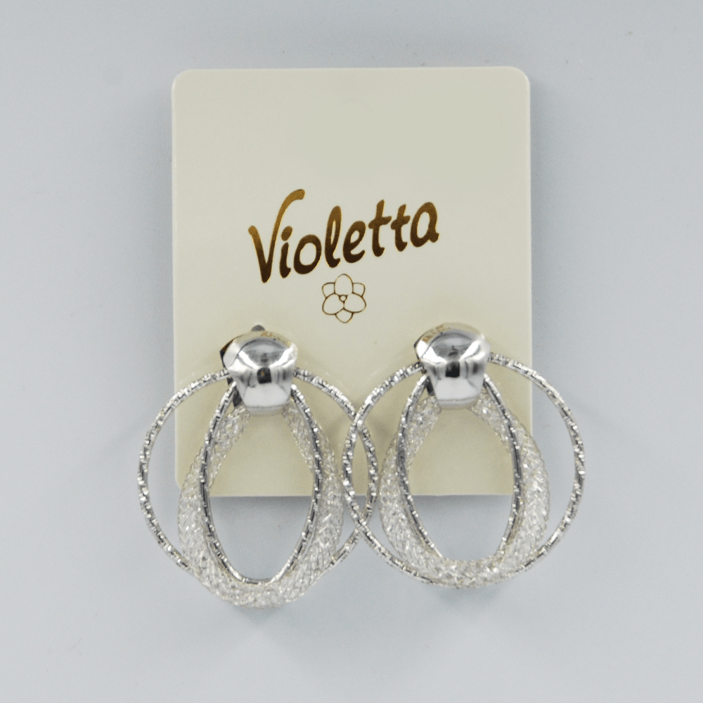 Сережки Violetta у формі кілець, 1пара
