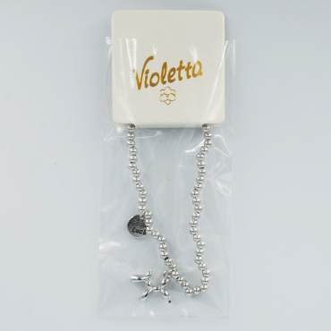 Браслет Violetta з підвіскою, собачка, 1шт