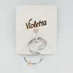 Кольцо Violetta  объемное, 1шт