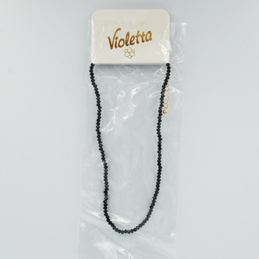 Чокер Violetta  чёрное, 1шт