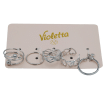 Набор колец Violetta различных по форме, 5шт