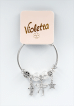 Браслет Violetta прозорі буси, 1шт